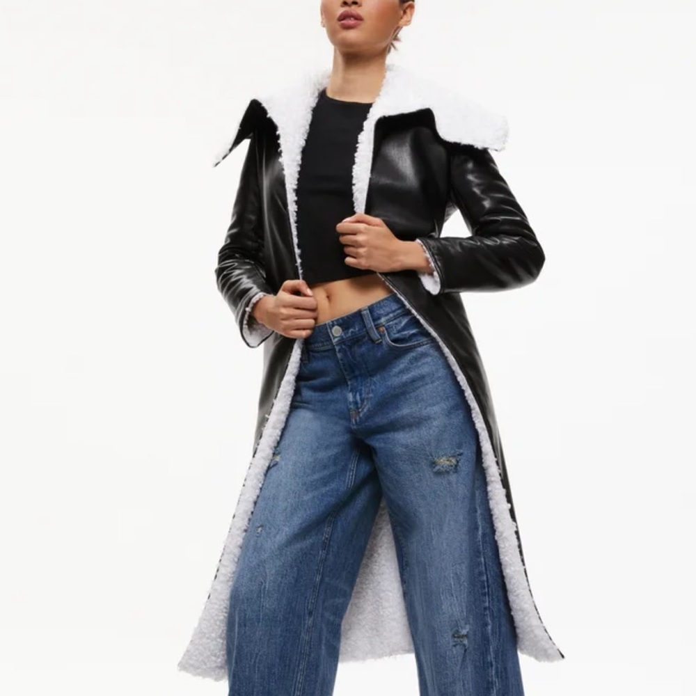 New Alice and Olivia reversible Shan coat